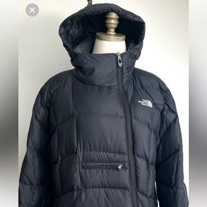 The North Face black down goose